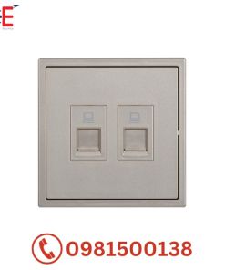 ổ cắm mạng đôi CAT5e Simon i7