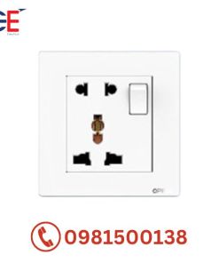Ổ cắm tích hợp 2 & 3 chấu 2 chiều Opple