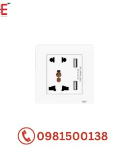 Ổ cắm USB 2 & 3 chấu 2 chiều Opple