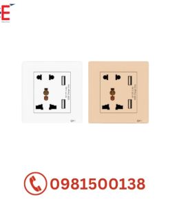 Ổ cắm USB 2 & 3 chấu 2 chiều Opple