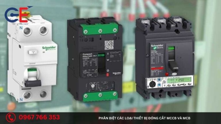 Phân biệt sự khác nhau các các thiết bị đóng cắt