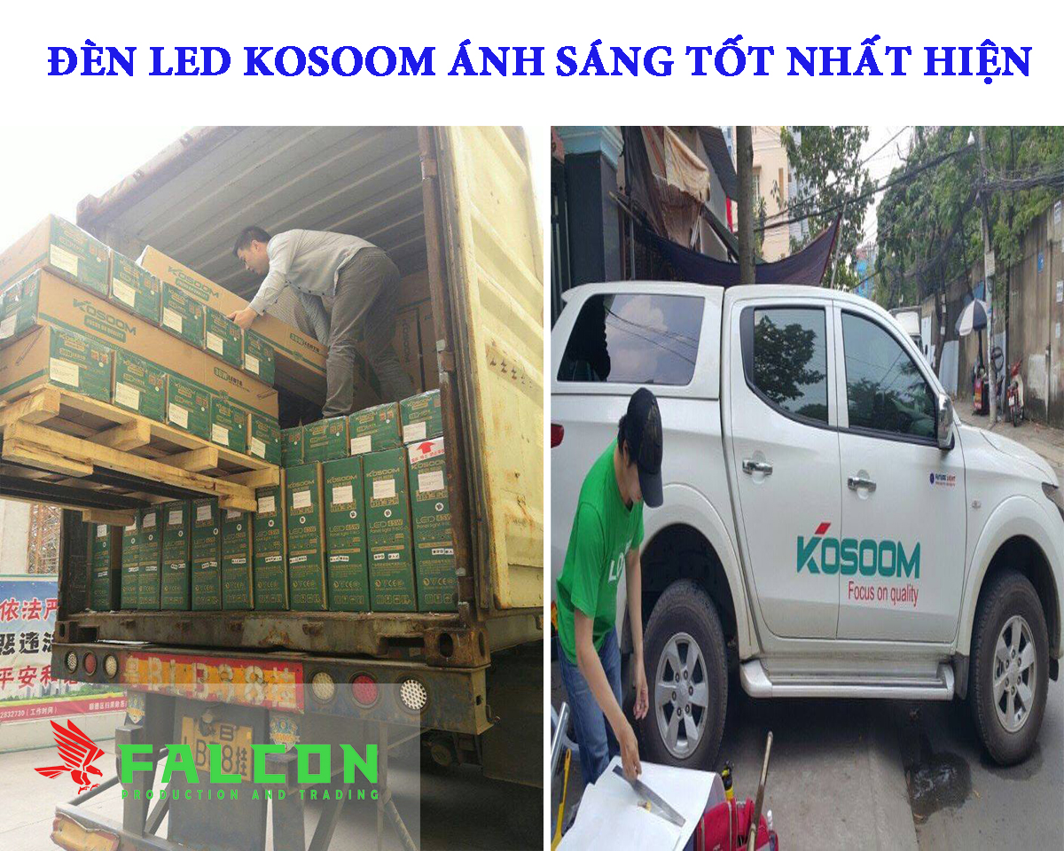 Nhà phân phối cung cấp đèn led Kosoom