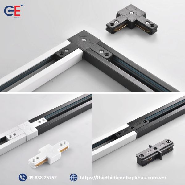 Phụ kiện đèn rọi thanh ray RT2