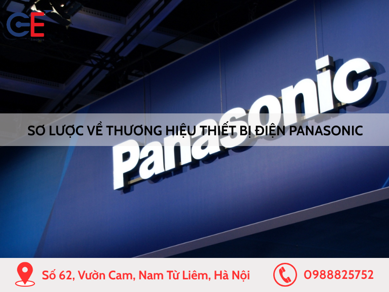 Sơ lược về thương hiệu thiết bị điện Panasonic