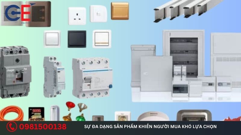 Sự đa dạng sản phẩm khiến người mua khó lựa chọn