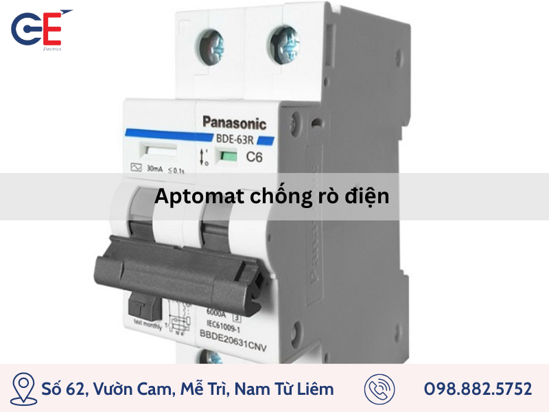 Sử dụng Aptomat chống rò điện để đảm bảo an toàn cho công tắc đèn 
