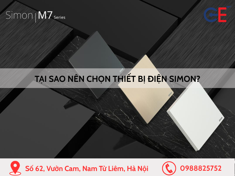 Tại sao nên chọn thiết bị điện Simon?
