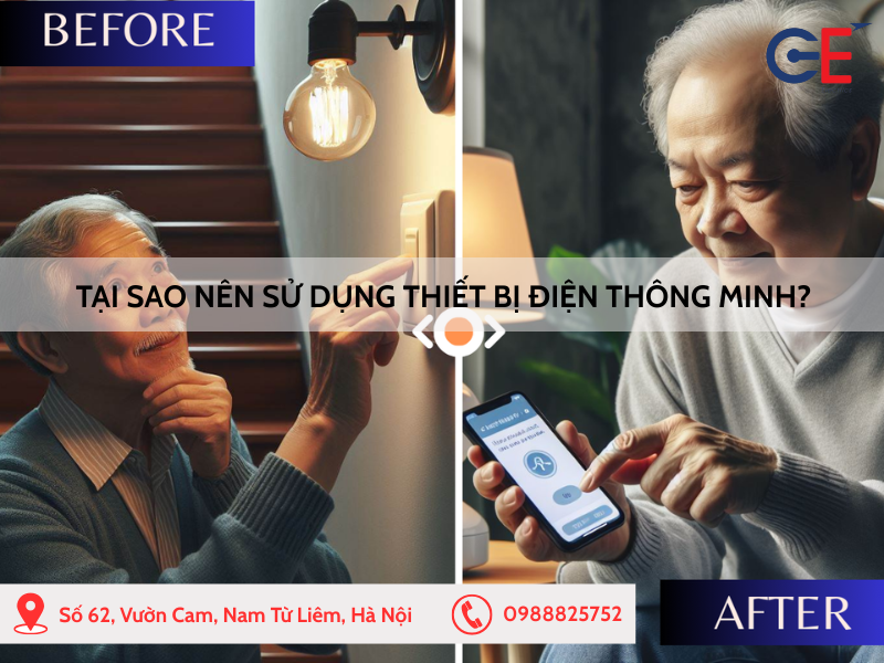Tại sao nên sử dụng thiết bị điện thông minh?