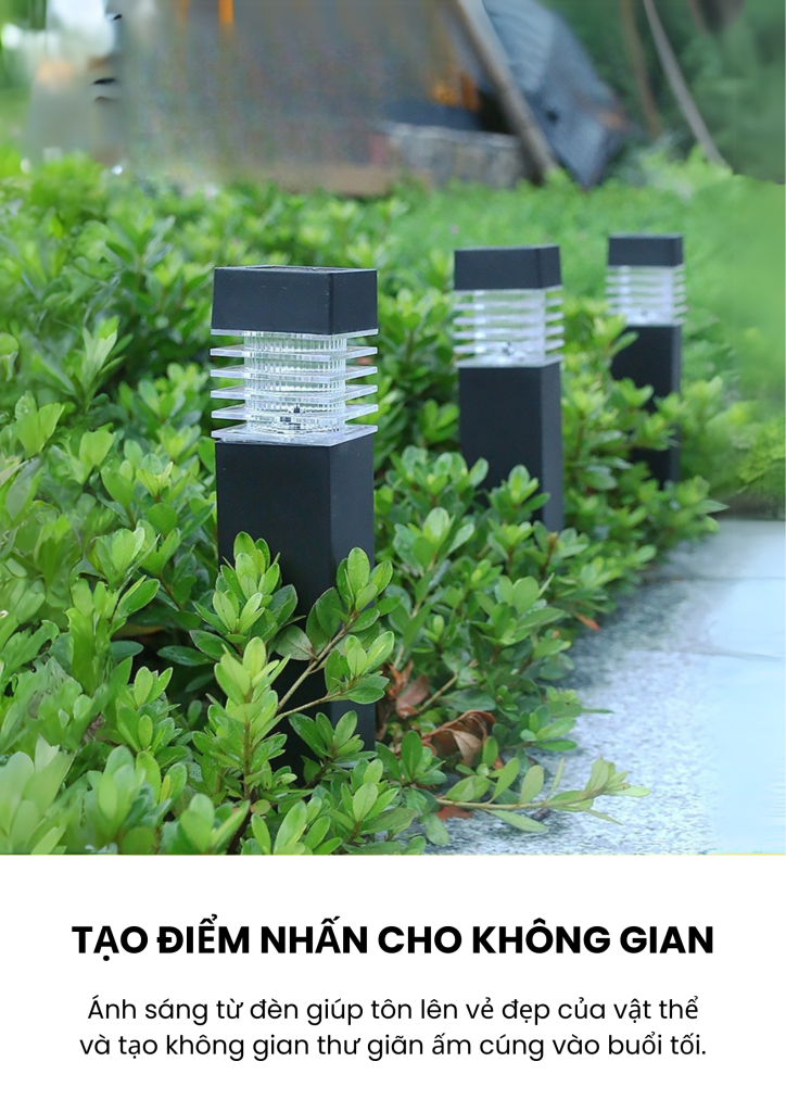 tạo điểm nhấn cho không gian
