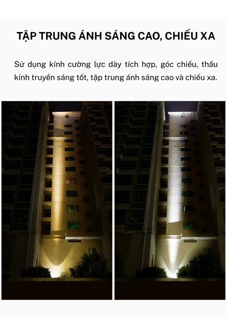 tập trung ánh sáng cao chiếu xa