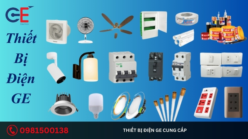 GE Electrics cung cấp các hãng thiết bị điện nào?