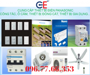 Thiết bị điện Panasonic tại Bắc Giang
