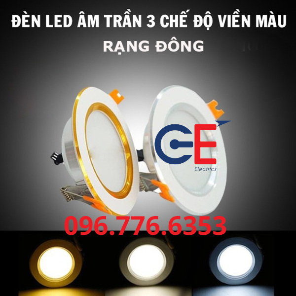 Phân phối đèn Led âm trần Rạng Đông