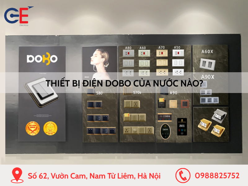 Thiết bị điện Dobo của nước nào?