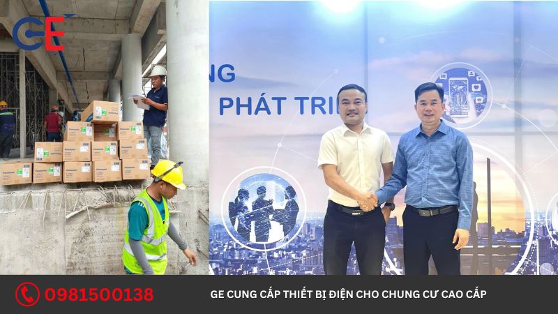 Các công trình GE cung cấp và lắp đặt cho các chung cư cao cấp