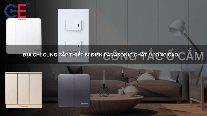 Địa chỉ mua thiết bị điện Panasonic nhập khẩu tại Hà Nội