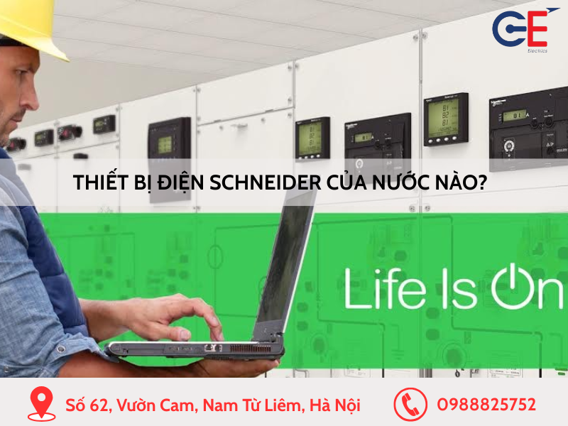 Thiết bị điện Schneider của nước nào?