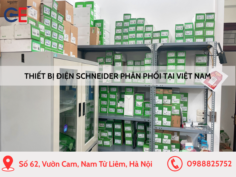 Thiết bị điện Schneider phân phối tại Việt Nam