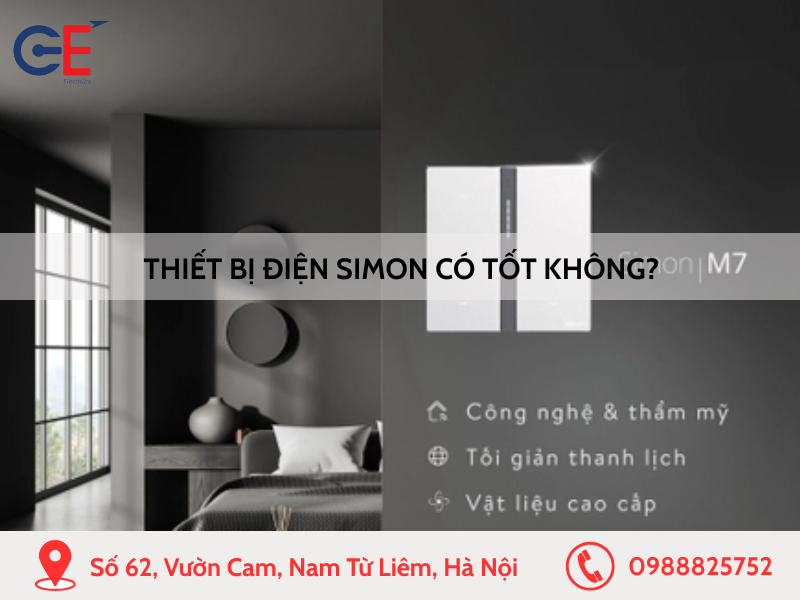 Thiết bị điện Simon có tốt không?