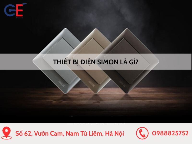 Thiết bị điện Simon là gì?