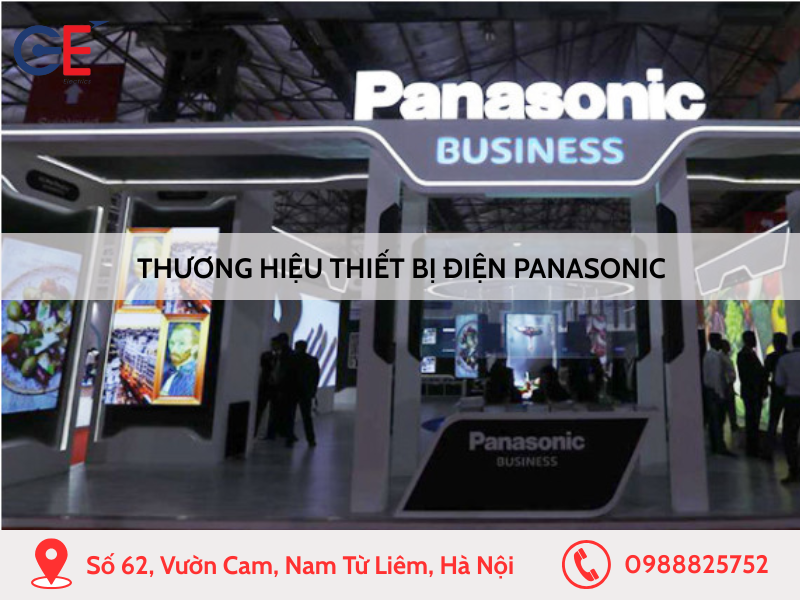 Thương hiệu thiết bị điện Panasonic