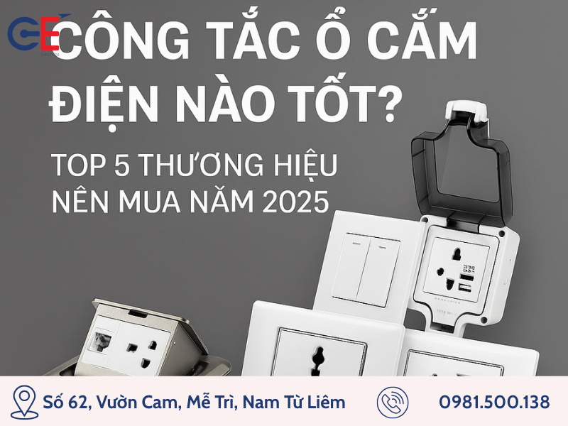 Tiêu chí vàng lựa chọn công tắc phù hợp