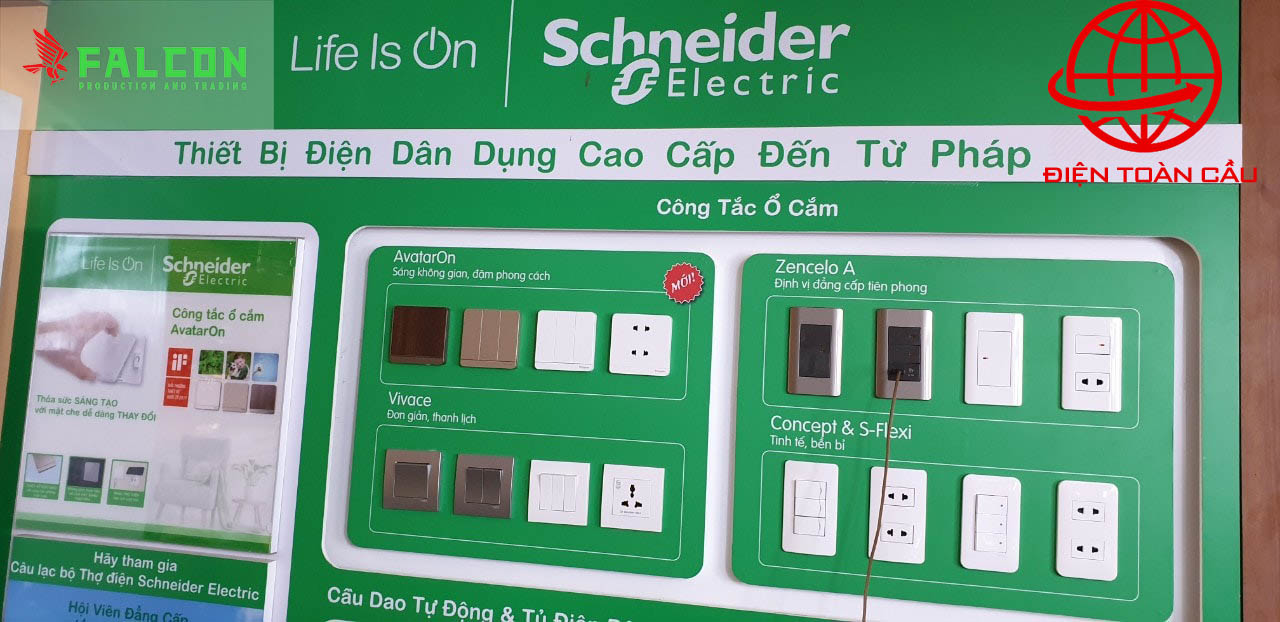 nhà phân phối thiết bị điện schneider top 3 sản phẩm chính hãng