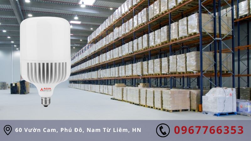 Tính năng của bóng tròn led trụ DT 25W Asia