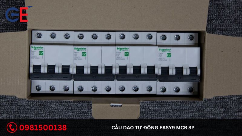 Tính năng của cầu dao tự động Easy9 MCB 3P