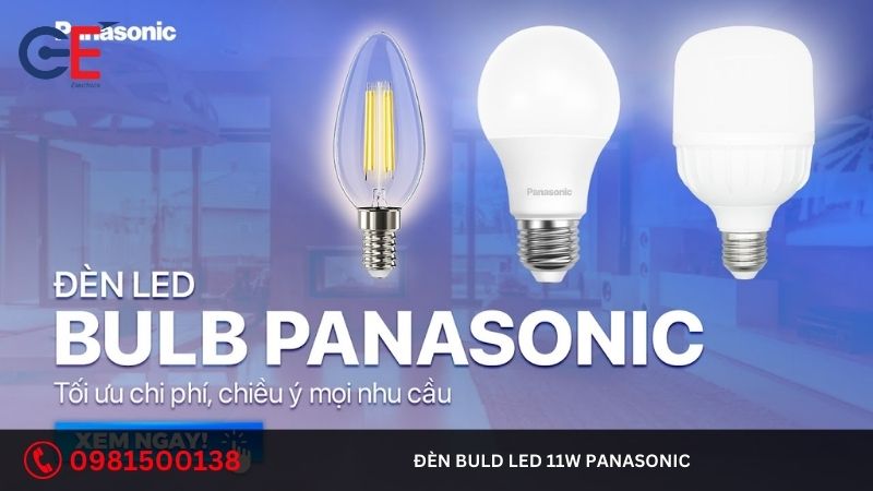 Tính năng của đèn Buld Led 11W Panasonic