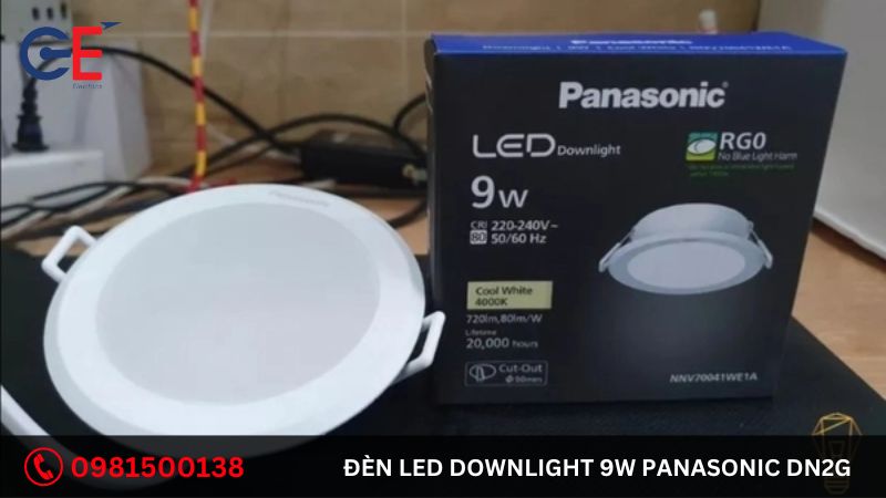 Tính năng của đèn Led Downlight 9W Panasonic DN2G