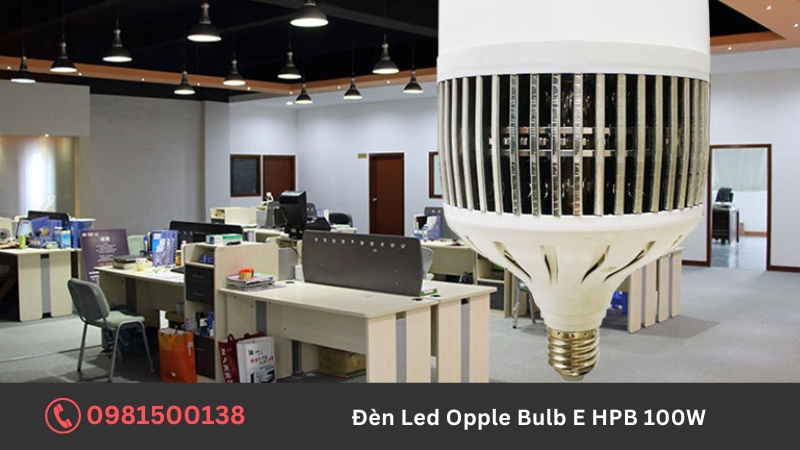 Tính năng của đèn LED Opple Bulb E HPB 100W