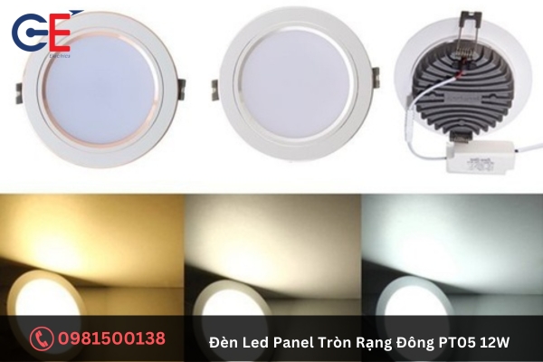 Tính năng nổi bật của đèn Led Panel Tròn Rạng Đông PT05 12W
