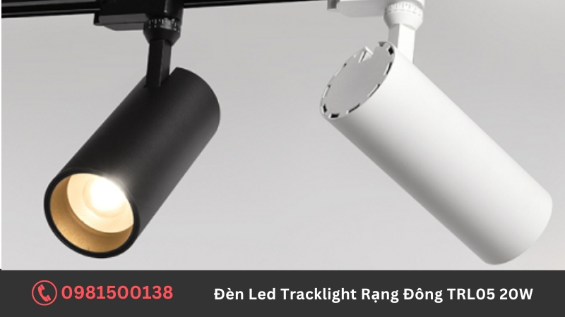 Tính năng của đèn Led Tracklight Rạng Đông TRL05 20W