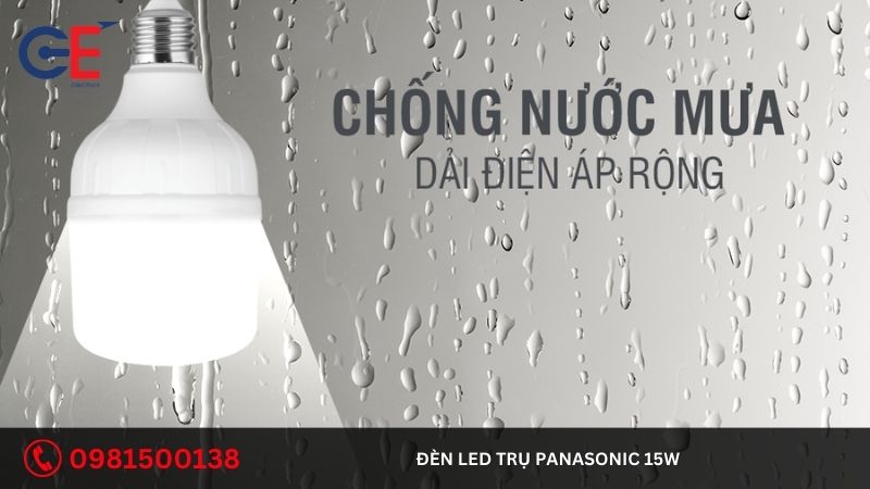 Tính năng của đèn Led trụ Panasonic 15W 