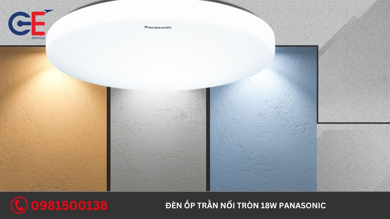 Tính năng của đèn ốp trần nổi tròn 18W Panasonic 