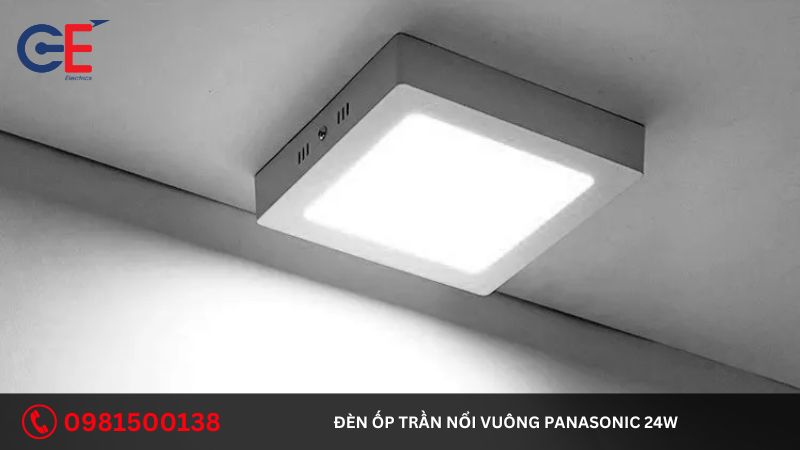 Tính năng nổi bật của đèn ốp trần nổi vuông Panasonic 24W