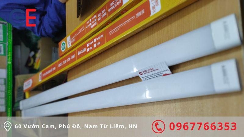 Tính năng của đèn tuýp led máng đôi thân nhựa 20W Asia