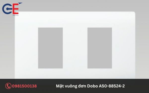 Các tính năng của mặt vuông đôi Dobo A50-88524-2