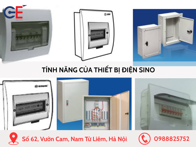 Tính năng của thiết bị điện Sino