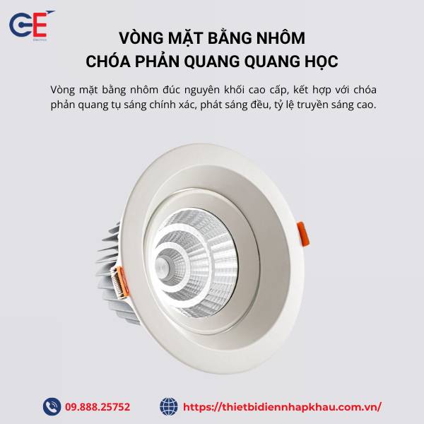 Tính năng nổi bật đèn led spotlight Philips SP01