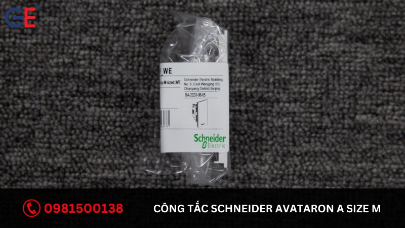 Ứng dụng của công tắc 1 chiều Schneider AvatarOn A Size M