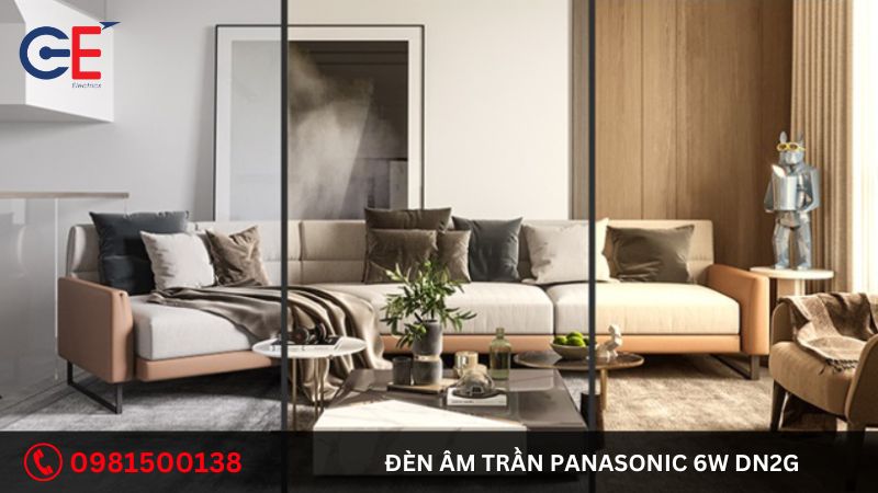 Ứng dụng của đèn âm trần Panasonic 6W DN2G