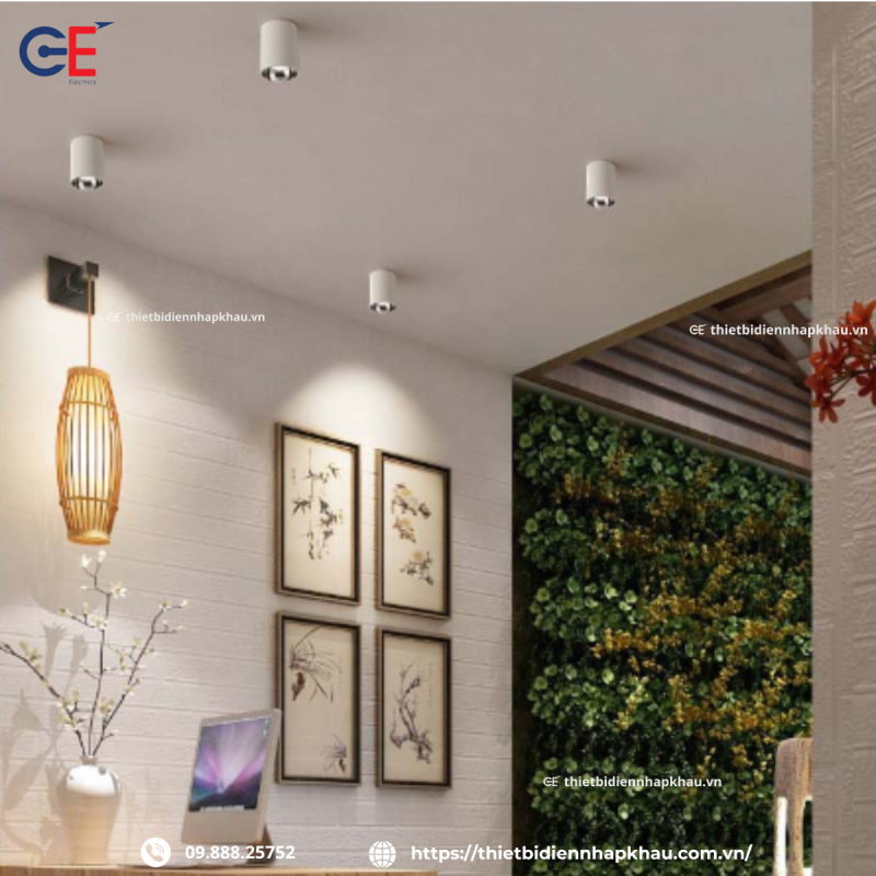 Ứng dụng của đèn LED lon nổi Philips GE CL2 trắng