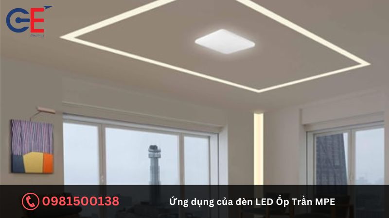Ứng dụng của LED Ốp Trần MPE