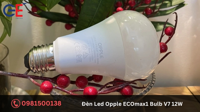 Ứng dụng của đèn Led Opple ECOmax1 Bulb V7 12W