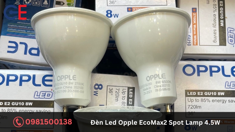Ứng dụng của đèn Led Opple EcoMax2 Spot Lamp 4.5W