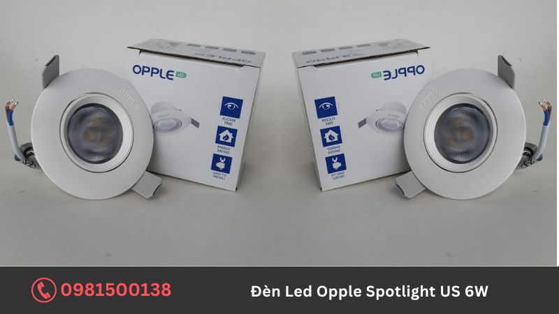 Ứng dụng của đèn Led Opple Spotlight US 6W