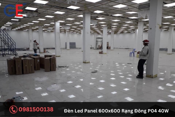 Ứng dụng của đèn Led Panel 600x600 Rạng Đông P04 40W
