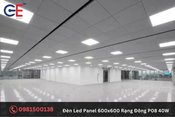 Ứng dụng của đèn L0ed Panel 600x600 Rạng Đông P08 40W